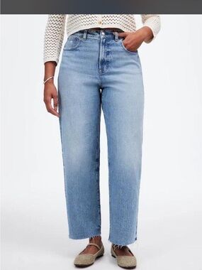 Madewell The Perfect Vintage Wide-Leg Crop Jean